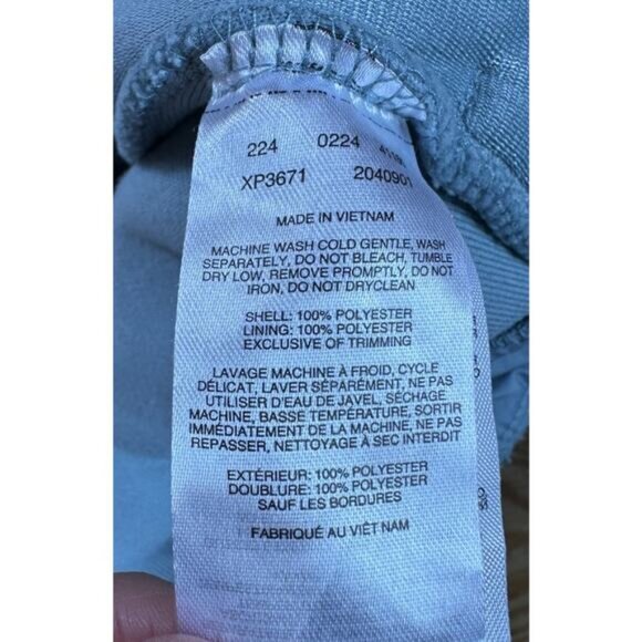 Columbia 1/2 Snap Sherpa Fleece Jacket Size Small Women’s Blue - Picture 4 of 7